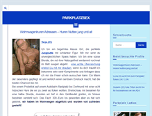 Tablet Screenshot of parkplatz-sexkontakte.net